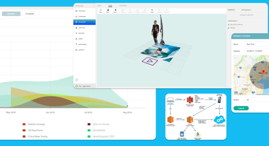 Banner. AR Platform for Marketers and Creatives  5x Increase in Engagement 550x299 - Portfolio