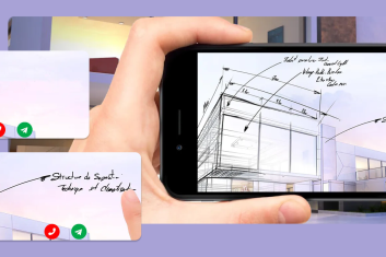 Banner. VoIP Application for Calls Photos and Drawing  4x Increase in App Downloads 353x235 -