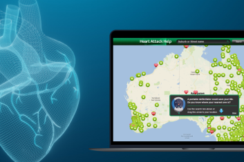 Banner. Heart Attack Help &ndash; a Healthcare Platform 353x235 -