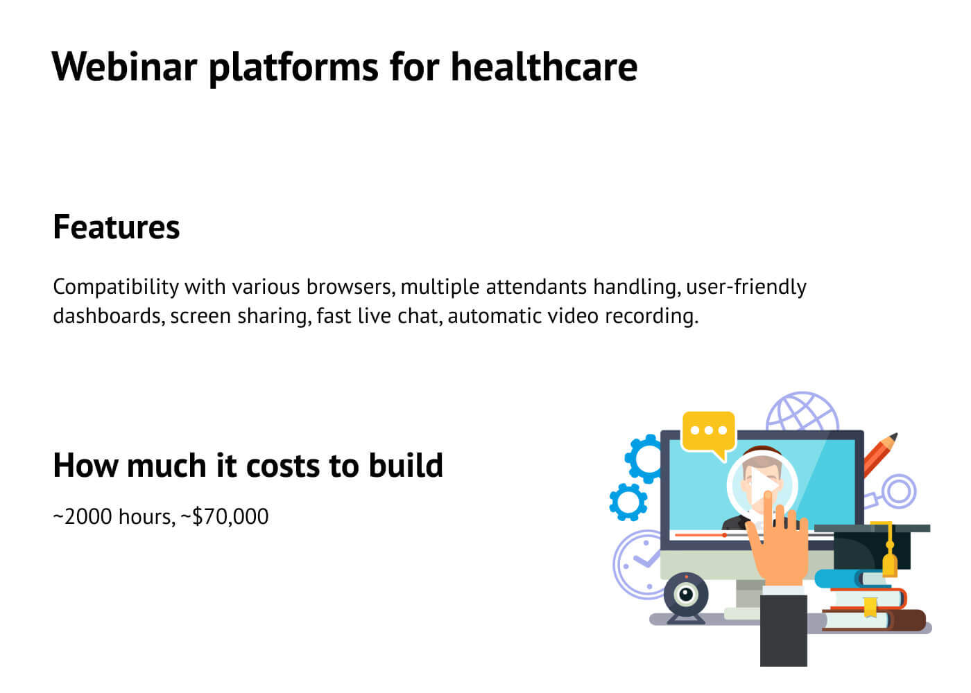 Custom E-learning Apps for Healthcare: Types, Benefits, Development Costs pic 6 1 - Custom E-learning Apps for Healthcare: Types, Benefits, Development Costs