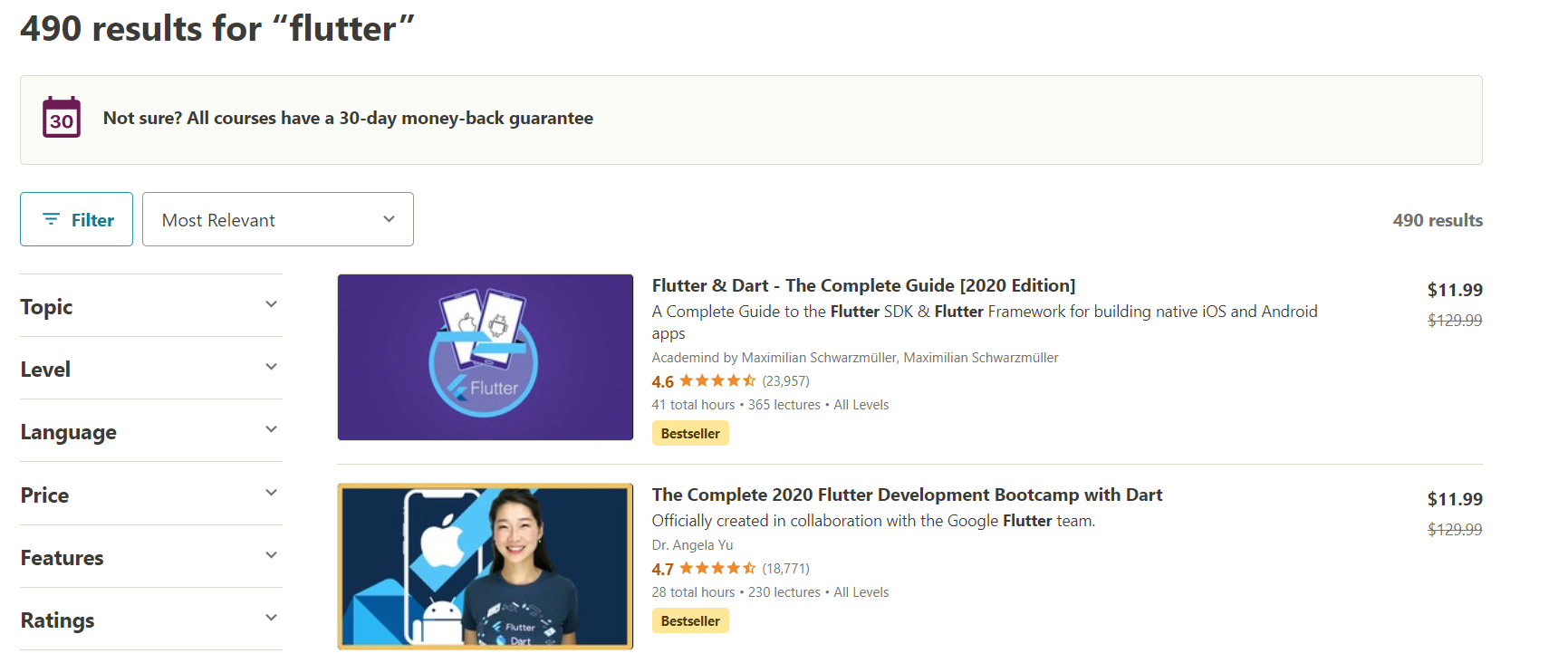 udemy search - How to Make an E-Learning Platform Like Udemy