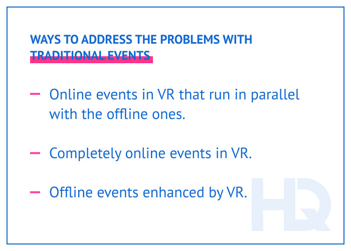 Tech to Survive the Lockdown: Using VR and AR to Host Events 12 how to solve events problems - Tech to Survive the Lockdown: Using VR and AR to Host Events