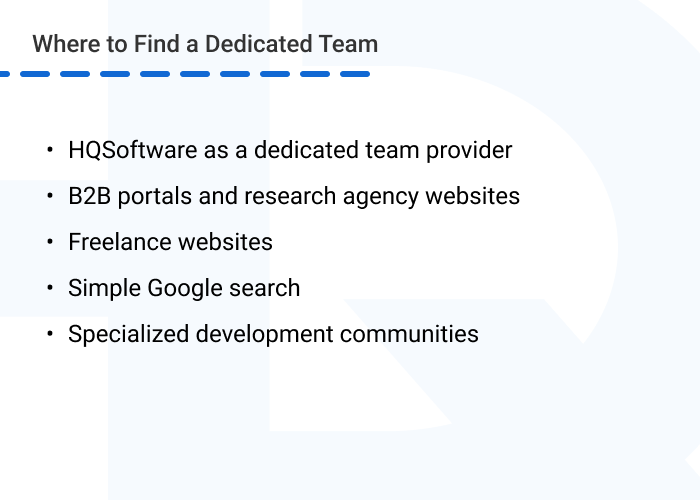 Hire dedicated remote development team where to find - How to Hire a Dedicated Development Team: A Complete Guide for Businesses for 2026