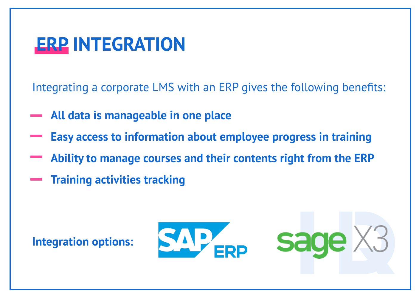15 erp integration - How to Create LMS for Employee Training + Case Studies Inside
