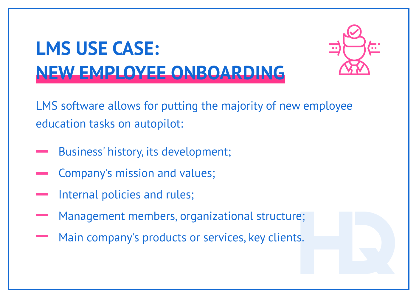 2 LMS use case new employee onboarding - How to Create LMS for Employee Training + Case Studies Inside