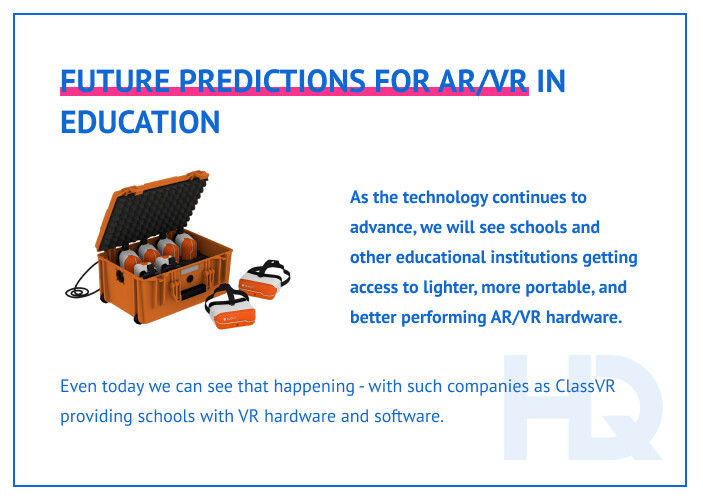 VR in education 17 - Integrating Virtual Reality for eLearning: Benefits and Costs