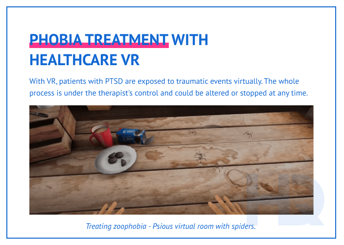 VR healthcare 4 - 6 Ways Virtual Reality Technology Is Improving Healthcare