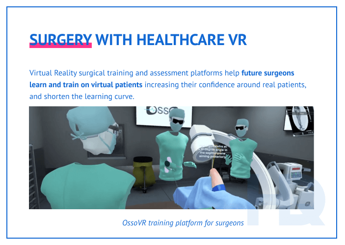 VR healthcare 7 - 6 Ways Virtual Reality Technology Is Improving Healthcare