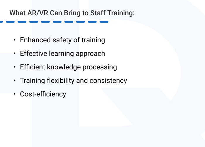 VR training programs benefits - The Effectiveness of AR and VR for Employee Training