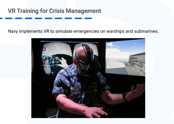 VR training programs for crisis management - The Effectiveness of AR and VR for Employee Training