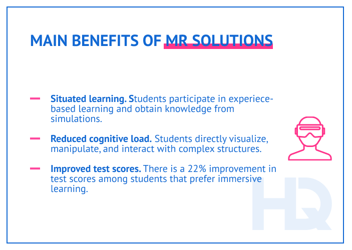 MR for education 1 min - Effectiveness of Mixed Reality for Education and Learning Solutions