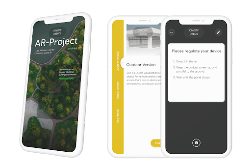 AR mobile application -