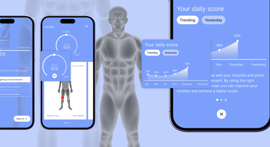 Banner. AI Powered Health Risk Assessment App  4 Times Better App Performance 550x299 - Portfolio