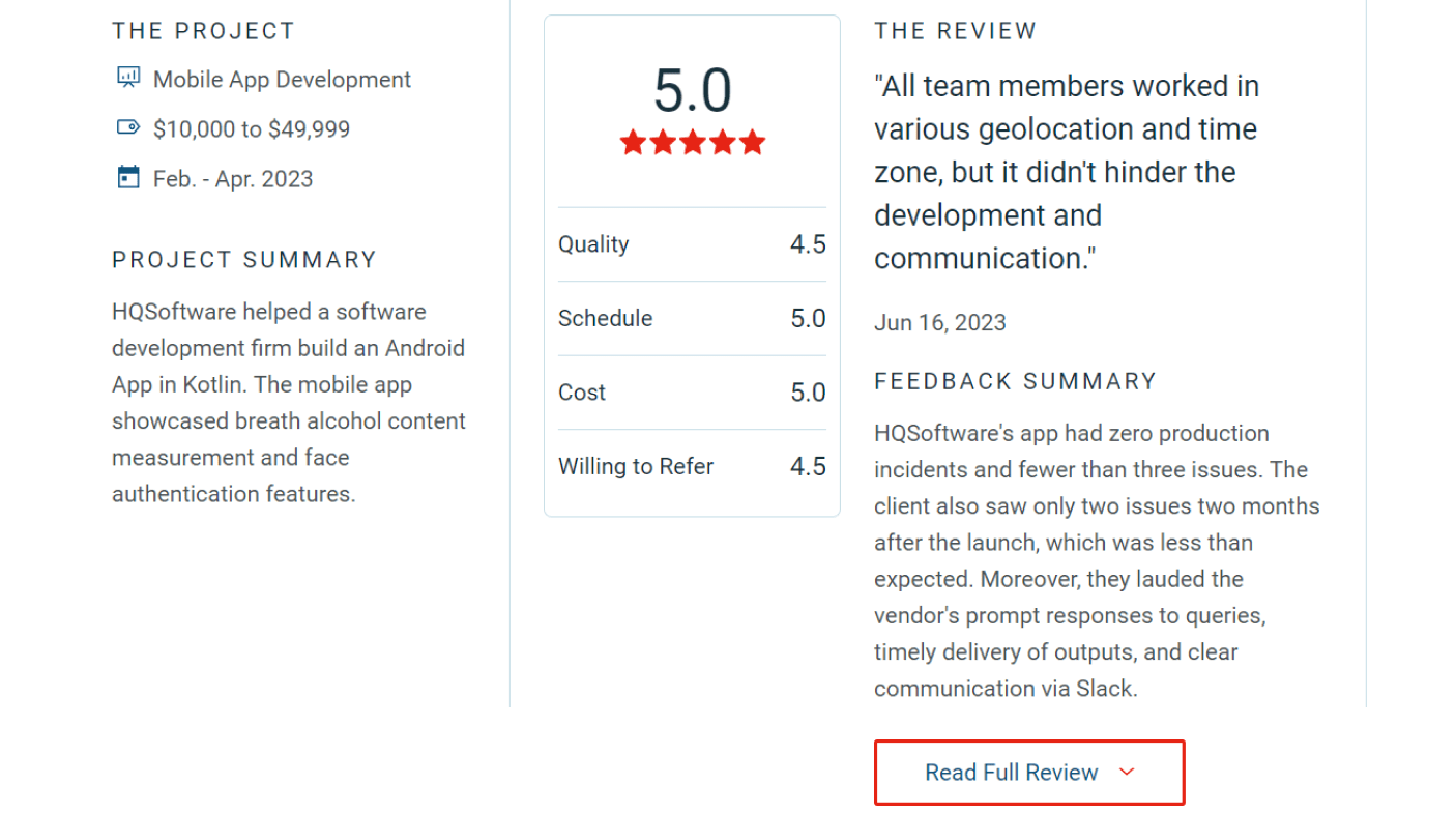 Case Iot app for breath alcohol testing -