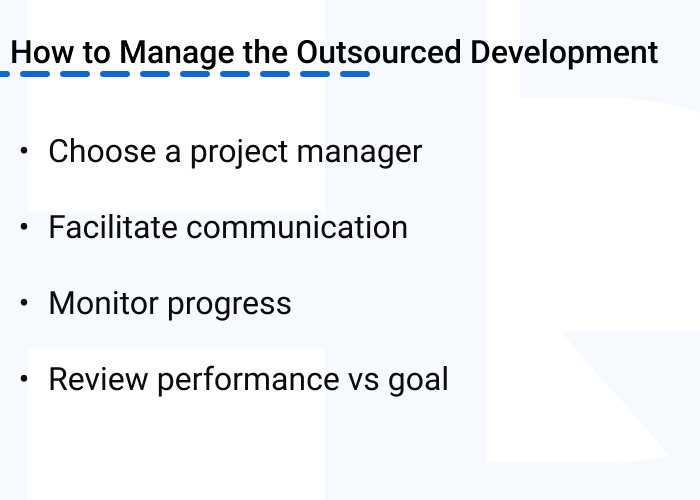 Managing the Outsourced Development Process min - Scaling Your Fintech Business with Outsourcing