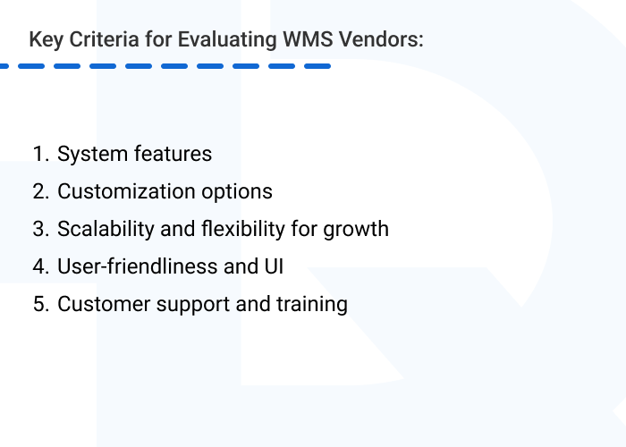 evaluation of WMS solution providers - Best Warehouse Management Software Providers in 2026