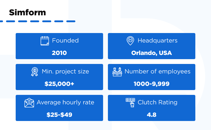 Simform. Top AI development company. png - 8 Artificial Intelligence (AI) Development Companies to Know in 2026
