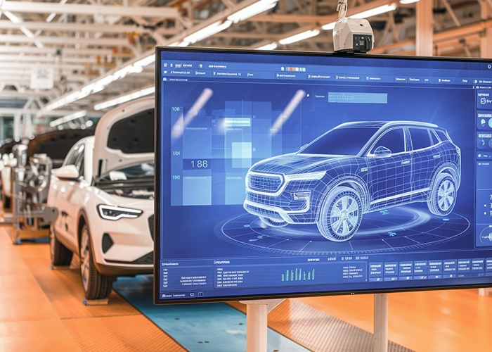 Digital twin of a car - Digital Twins Applications in the Manufacturing Industry&nbsp;