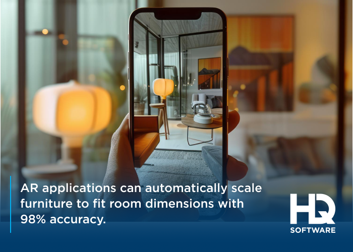 AR application. Statistics - Augmented Reality for Furniture: Use Cases &amp; Best Practices