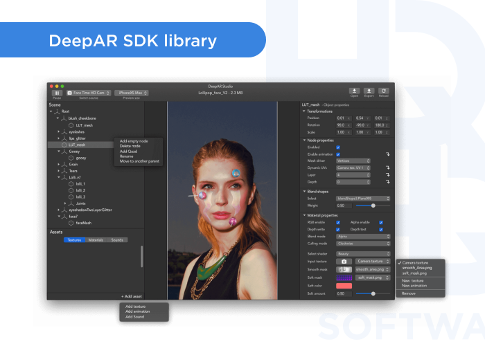 DeepAR SDK library - 10 Best Augmented Reality Development Kits