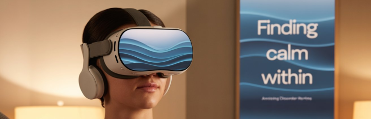 Banner. Virtual Reality Technology in Anxiety Disorders Treatment 728x235 -