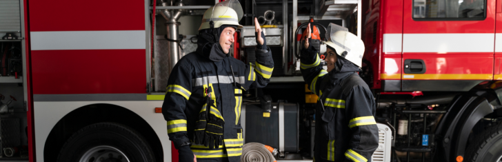 Banner. Virtual Reality VR for Fire Service Training 728x235 -