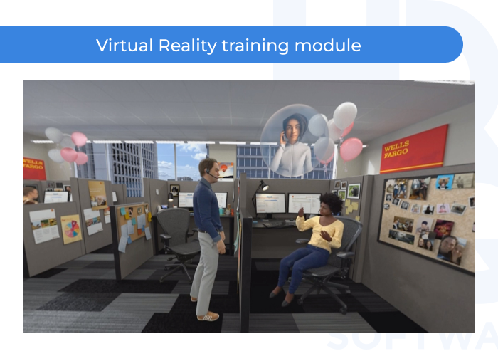 VR training module - Applications of AR/VR in Banking and Financial Services&nbsp;
