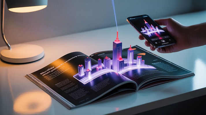 AR in print media - How Augmented Reality (AR) Transforms Print Media