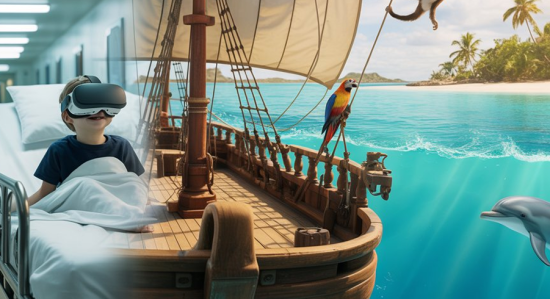 Banner  From Tears to Smiles  AR Adventure Calms Children Before Surgery 550x299 - Portfolio