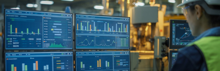 Impact of Real Time Data Visualization in Manufacturing 728x235 -