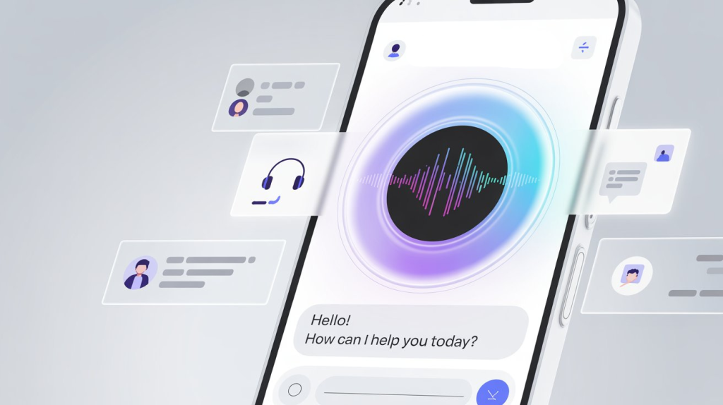 Example of AI voice assistant  1024x574 - How AI Voice Assistants Transform Customer Care